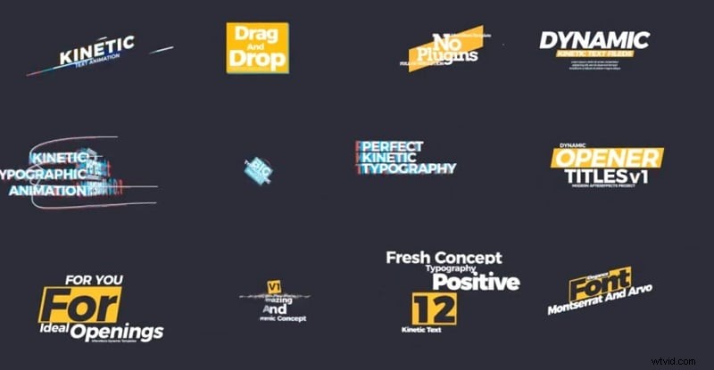 Top 10 Must‑Have Text Presets for Adobe After Effects