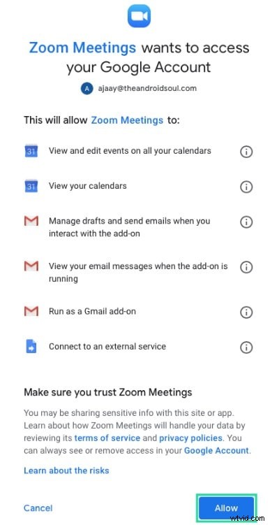 Seamless Zoom Integration with Gmail & Google Calendar