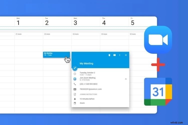 Seamless Zoom Integration with Gmail & Google Calendar
