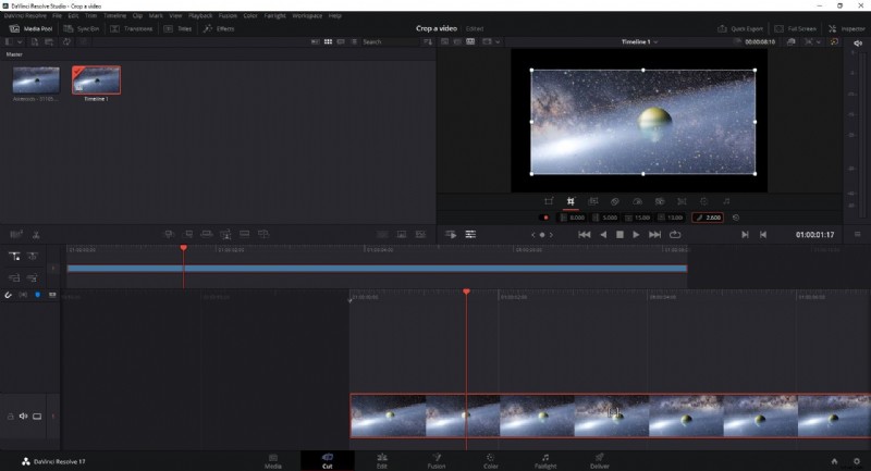 Step‑by‑Step Guide to Cropping Videos in DaVinci Resolve