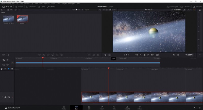 Step‑by‑Step Guide to Cropping Videos in DaVinci Resolve