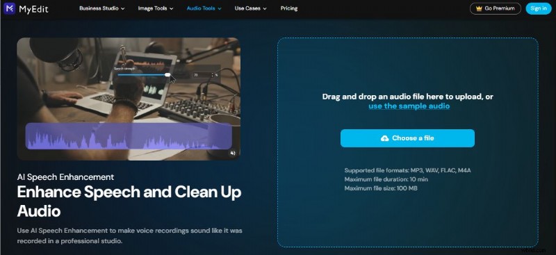 Top 5 Free Online AI Voice Enhancer Tools and a Powerful Alternative