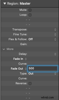 Logic Pro X: Mastering Audio Fade Out Techniques