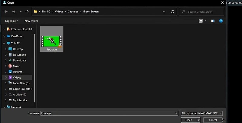 Create a Realistic Flying Sky Video Using Green Screen in Filmora