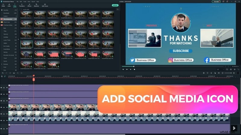 How to Create a Professional End Screen for Social Media Using Filmora