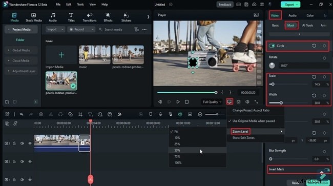 Master the Fast Mask Zoom Transition in Filmora – Step‑by‑Step Tutorial