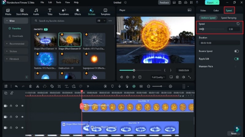 Filmora Tutorial: Create Stunning Burst Ball Effects