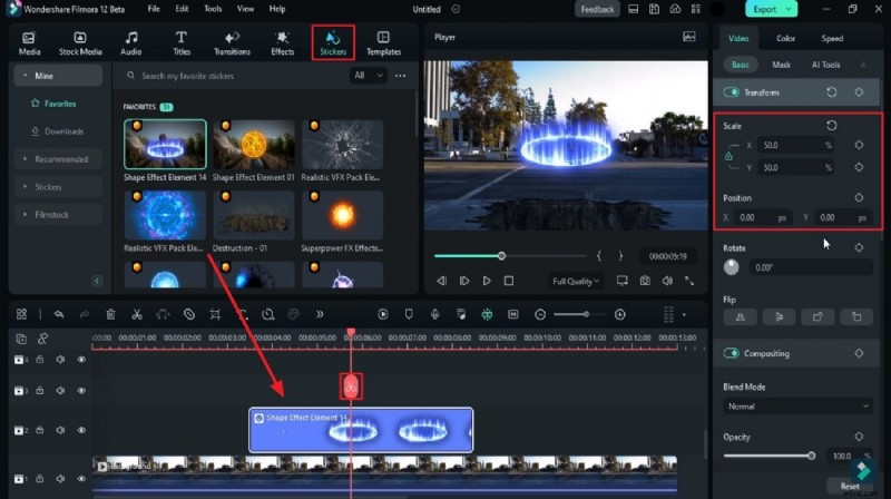 Filmora Tutorial: Create Stunning Burst Ball Effects