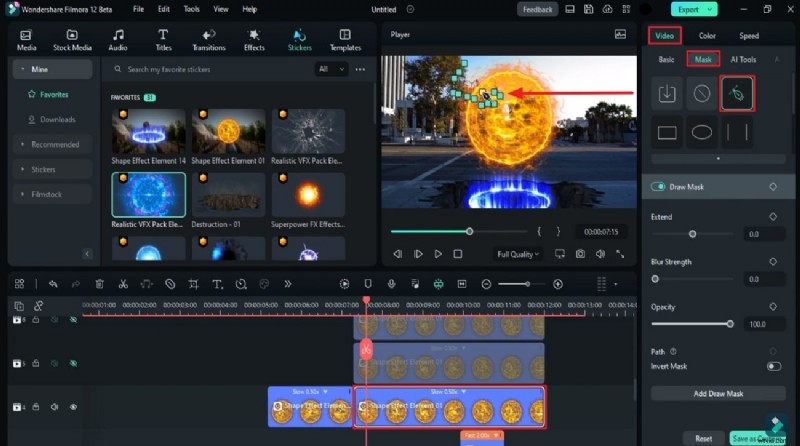Filmora Tutorial: Create Stunning Burst Ball Effects