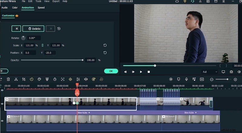Anime‑Style Super Punch Effect Tutorial Using Filmora