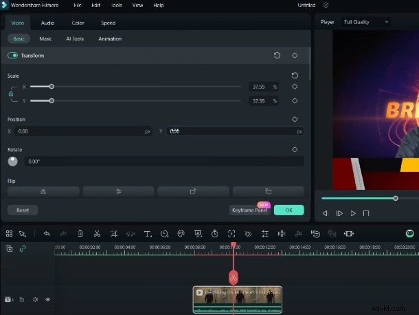Create Professional News Channel Animations with Filmora 13