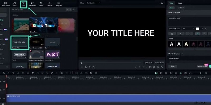 Master Rolling Text Animation in Filmora 13