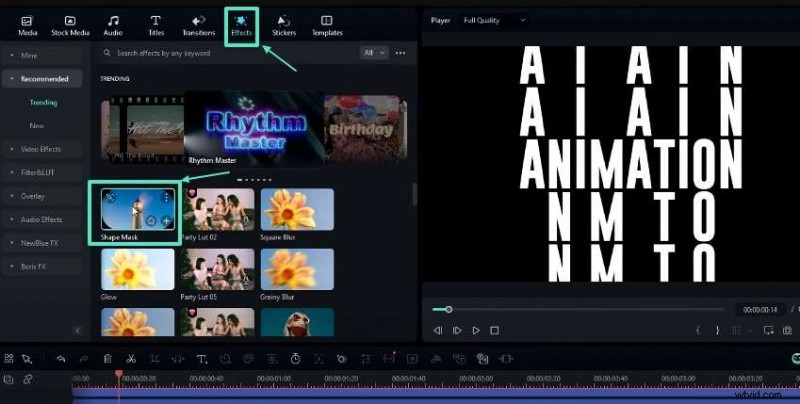 Master Rolling Text Animation in Filmora 13