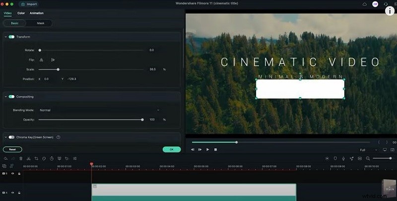 How to Make Cinematic Titles in Filmora