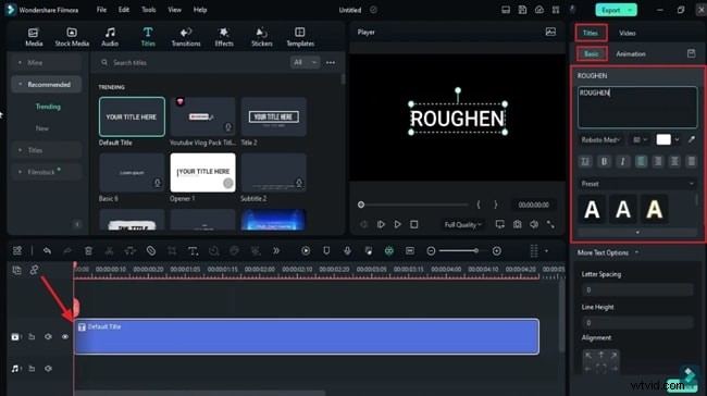 How to Create a Roughened Edge Text Effect in Filmora – Step‑by‑Step Guide
