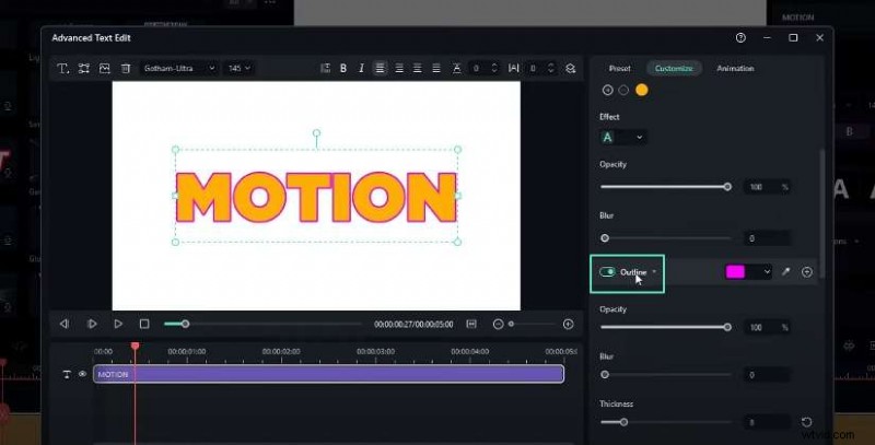 Create a Stunning 3D Shiny Text Animation in Filmora 13