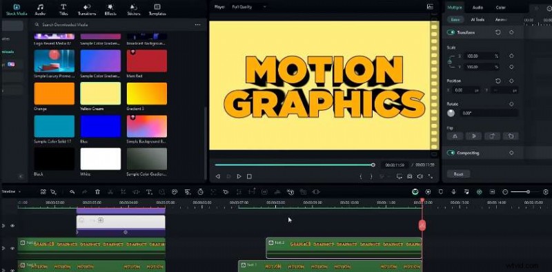 Create a Stunning 3D Shiny Text Animation in Filmora 13