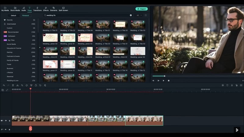Create a Stunning Wedding Invitation Video with Filmora
