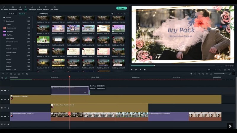Create a Stunning Wedding Invitation Video with Filmora
