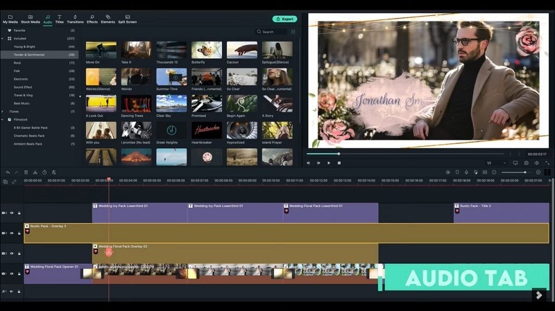 Create a Stunning Wedding Invitation Video with Filmora