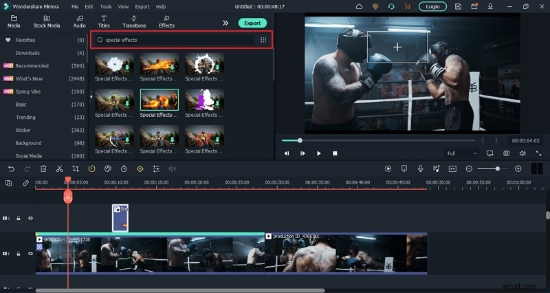 How to Add Stunning Visual Effects to Sports Videos with Filmora