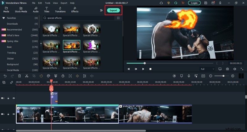 How to Add Stunning Visual Effects to Sports Videos with Filmora