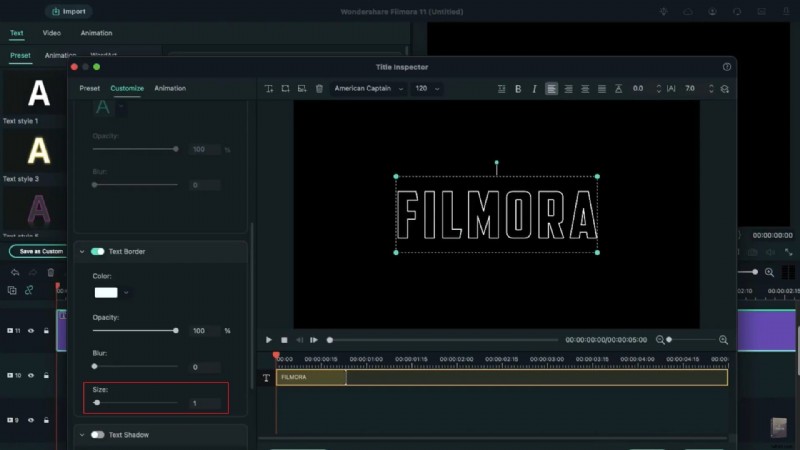 Create an Echo Motion Trail Text Effect in Filmora