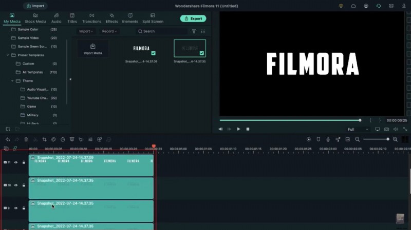 Create an Echo Motion Trail Text Effect in Filmora