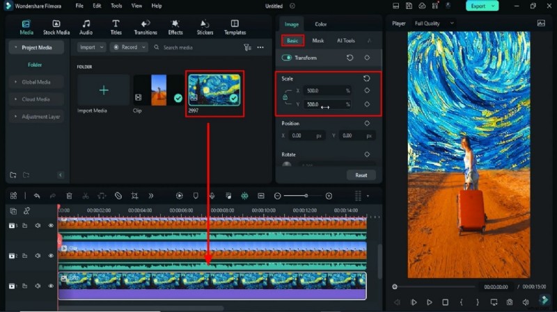 Create a Van Gogh Starry Sky with Filmora: Step‑by‑Step Tutorial