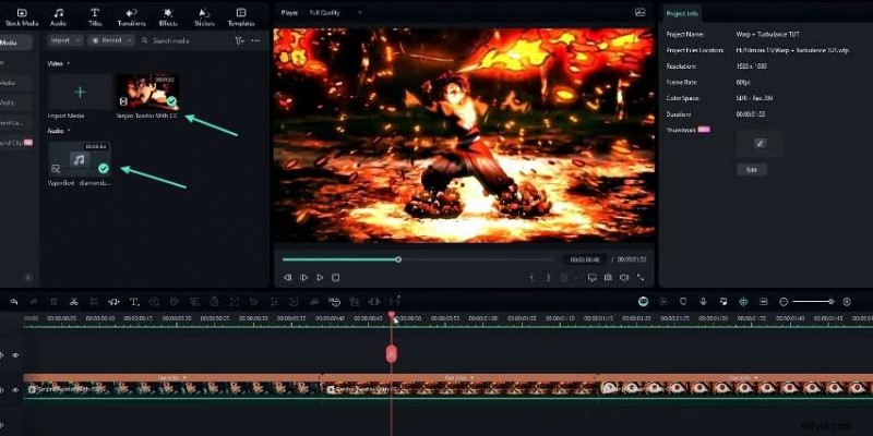 Master Smooth Warp & Turbulence Transitions in Filmora 13