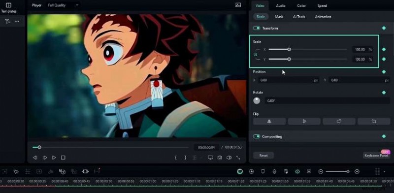 Master Smooth Warp & Turbulence Transitions in Filmora 13