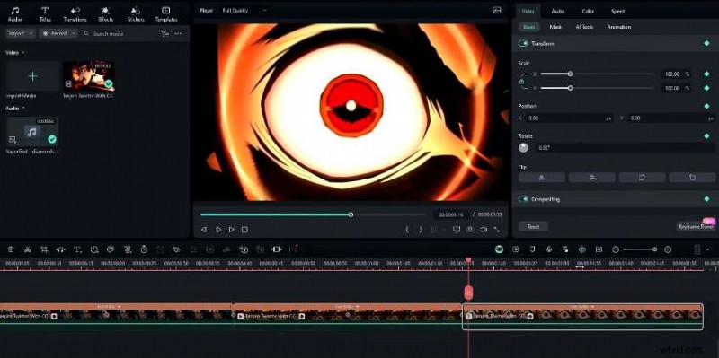 Master Smooth Warp & Turbulence Transitions in Filmora 13