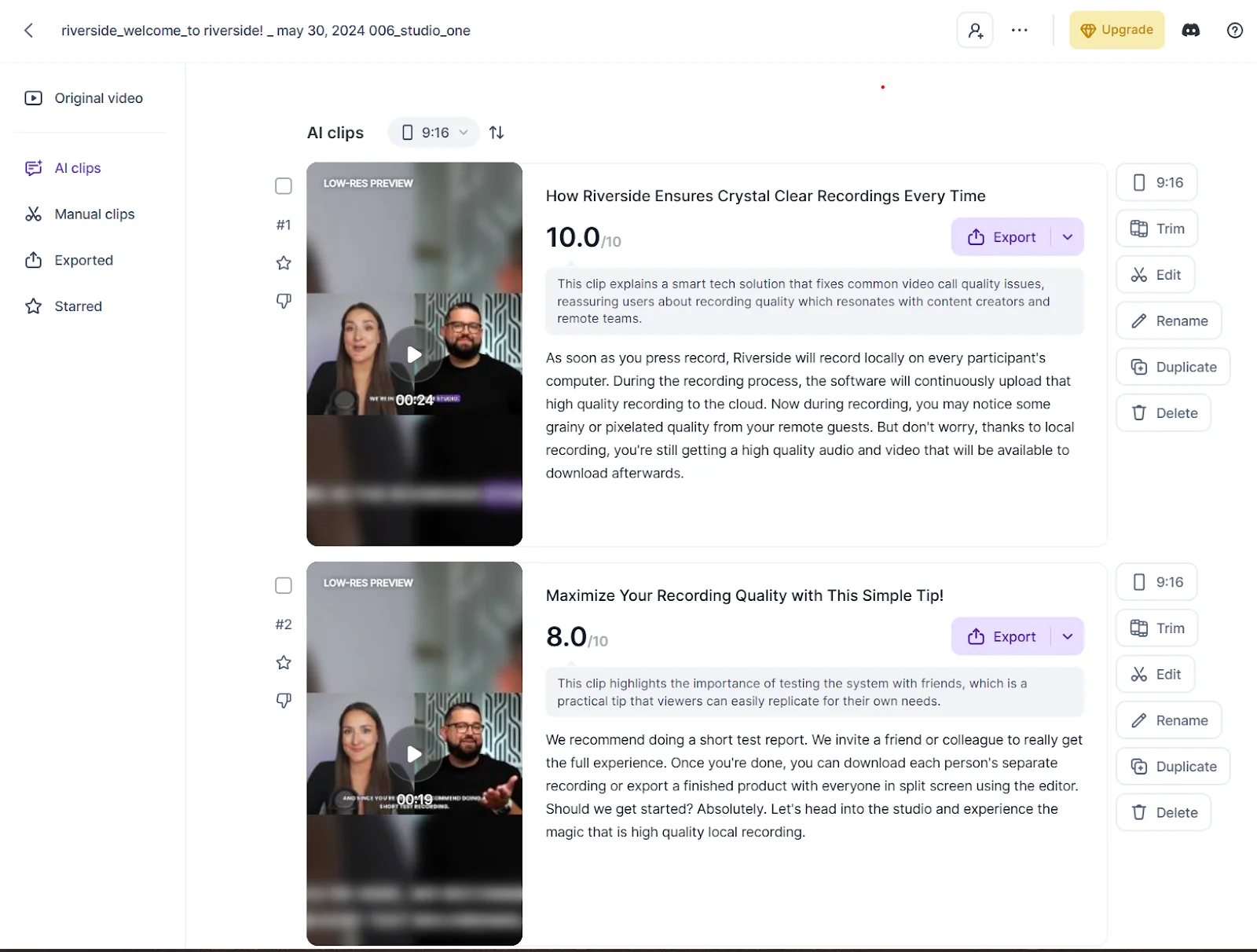 Best Opus Clip Alternatives in 2024: Top 10 AI Video Editors
