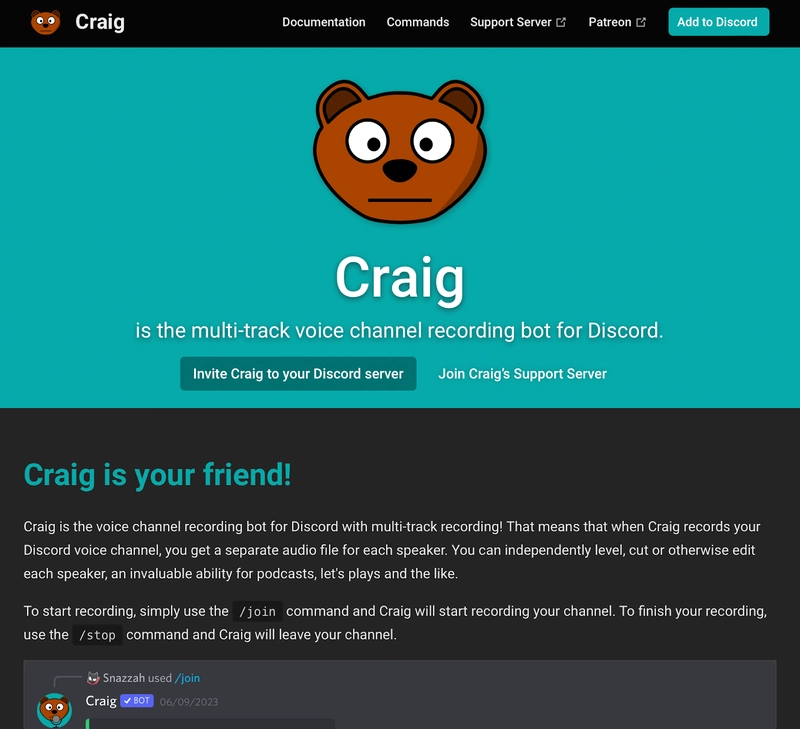 Craig Bot Review: Comprehensive Guide for Discord Audio Recording
