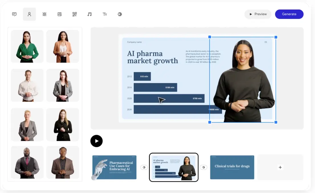 Top 9 AI Video Generators for Effortless Video Creation in 2024