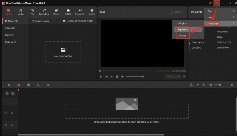 MiniTool MovieMaker 8.6 Enhances Video Editing with Japanese & German Support, Custom Text Colors, and Faster Export