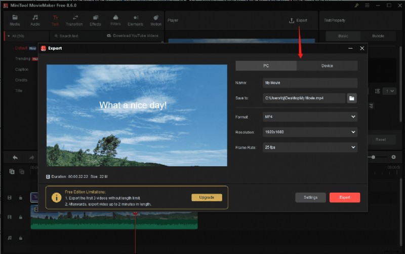MiniTool MovieMaker 8.6 Enhances Video Editing with Japanese & German Support, Custom Text Colors, and Faster Export