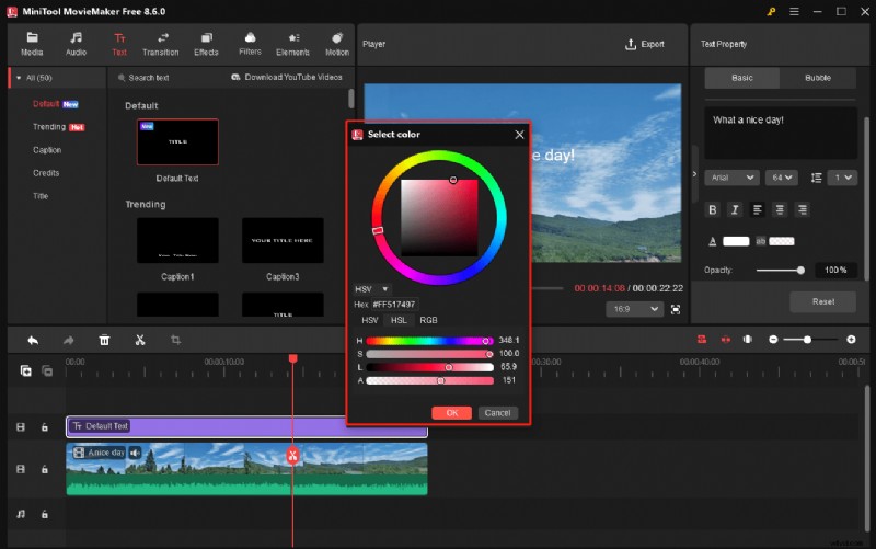 MiniTool MovieMaker 8.6 Enhances Video Editing with Japanese & German Support, Custom Text Colors, and Faster Export
