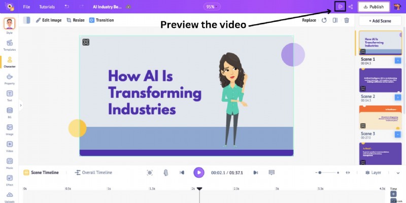 Create Professional Animated Videos with AI—Save Time & Money