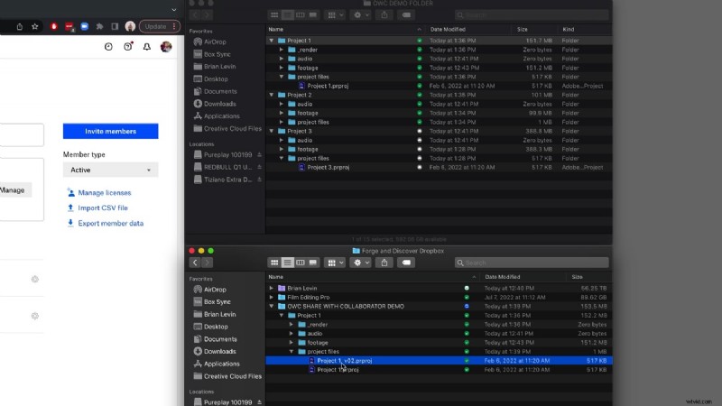 Post-Production Workflow: Managing Storage with Dropbox & NAS
