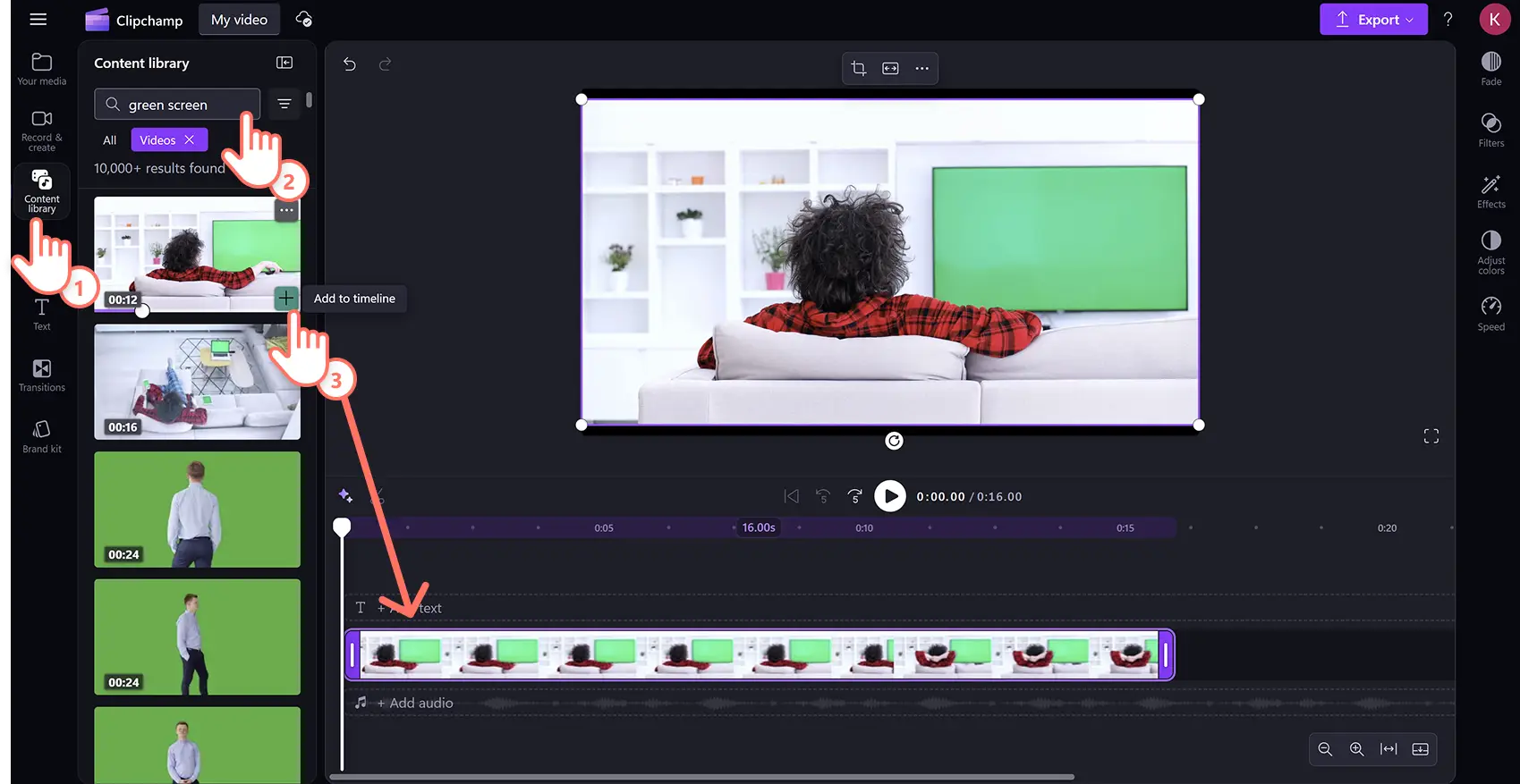 Green Screen Video Editing: A Complete Guide | Clipchamp