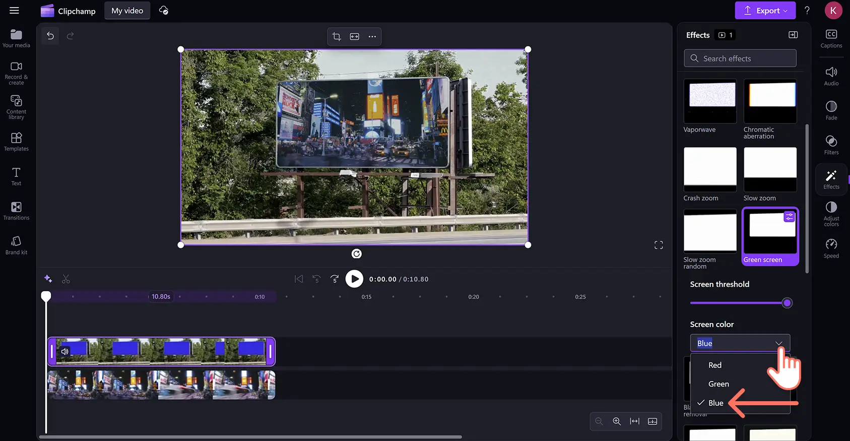 Green Screen Video Editing: A Complete Guide | Clipchamp
