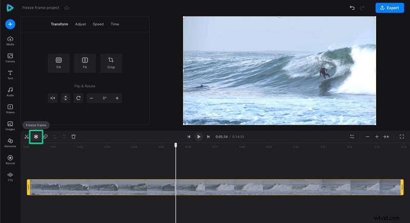 Effortlessly Freeze Frame Videos Online | Clideo