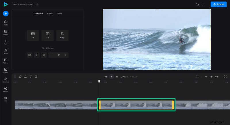Effortlessly Freeze Frame Videos Online | Clideo