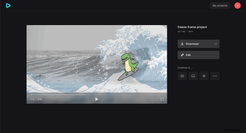 Effortlessly Freeze Frame Videos Online | Clideo