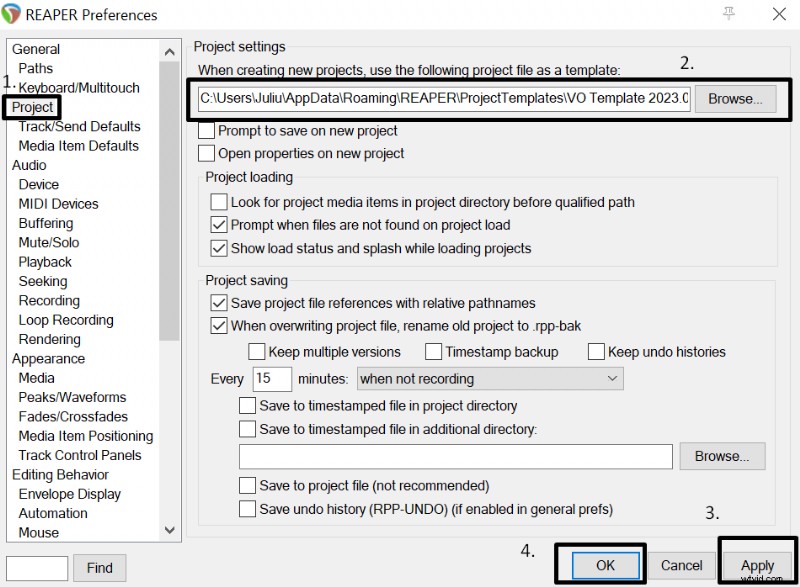 Customize Reaper s Default Project Layout: A Simple Guide
