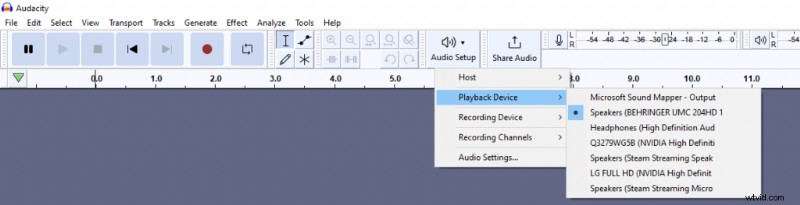 Audacity: Easily Switch Recording & Playback Devices - A Quick Guide