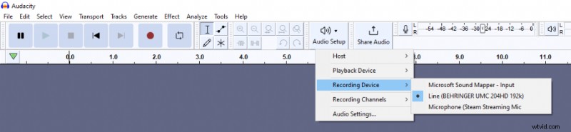Audacity: Easily Switch Recording & Playback Devices - A Quick Guide