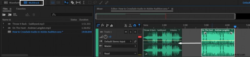 How to Crossfade Audio in Adobe Audition: A Step‑by‑Step Guide