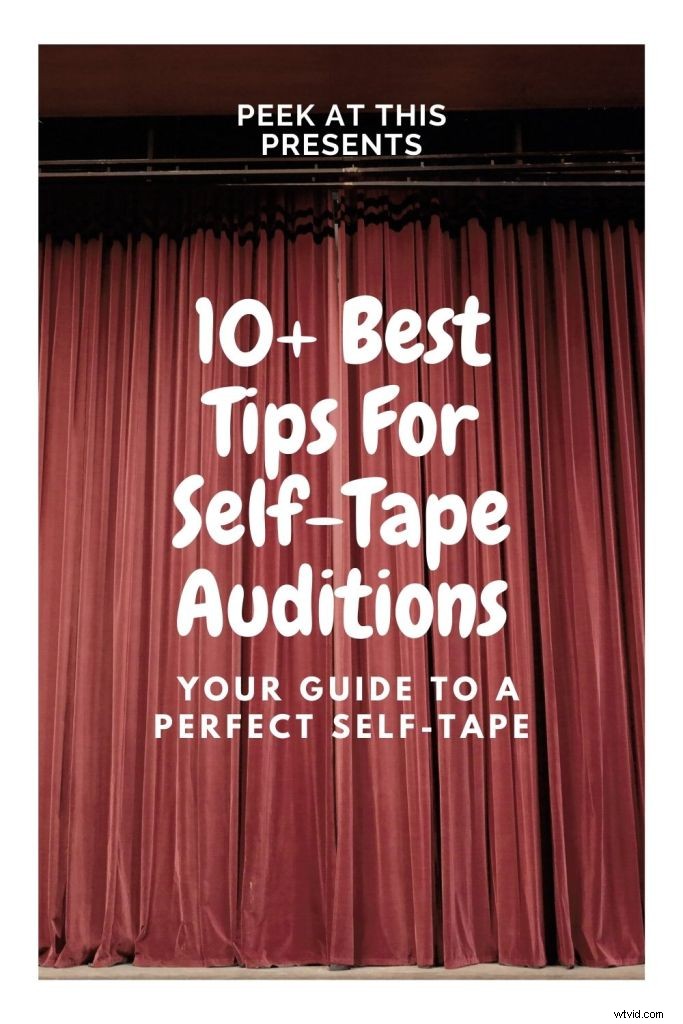 Mastering Self‑Tape Auditions: A Filmmaker’s Blueprint for Winning Performance